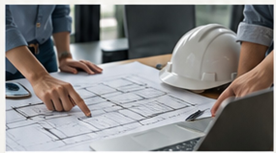 Technical drawing and site coordination