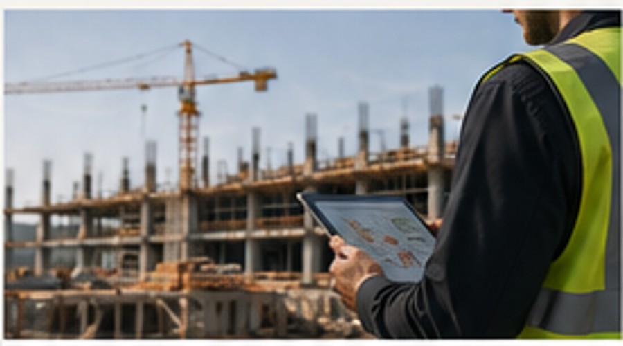 Independent construction site monitoring